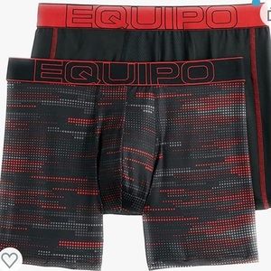 Equipo 2Pack Microfiber Boxer Briefs Performance